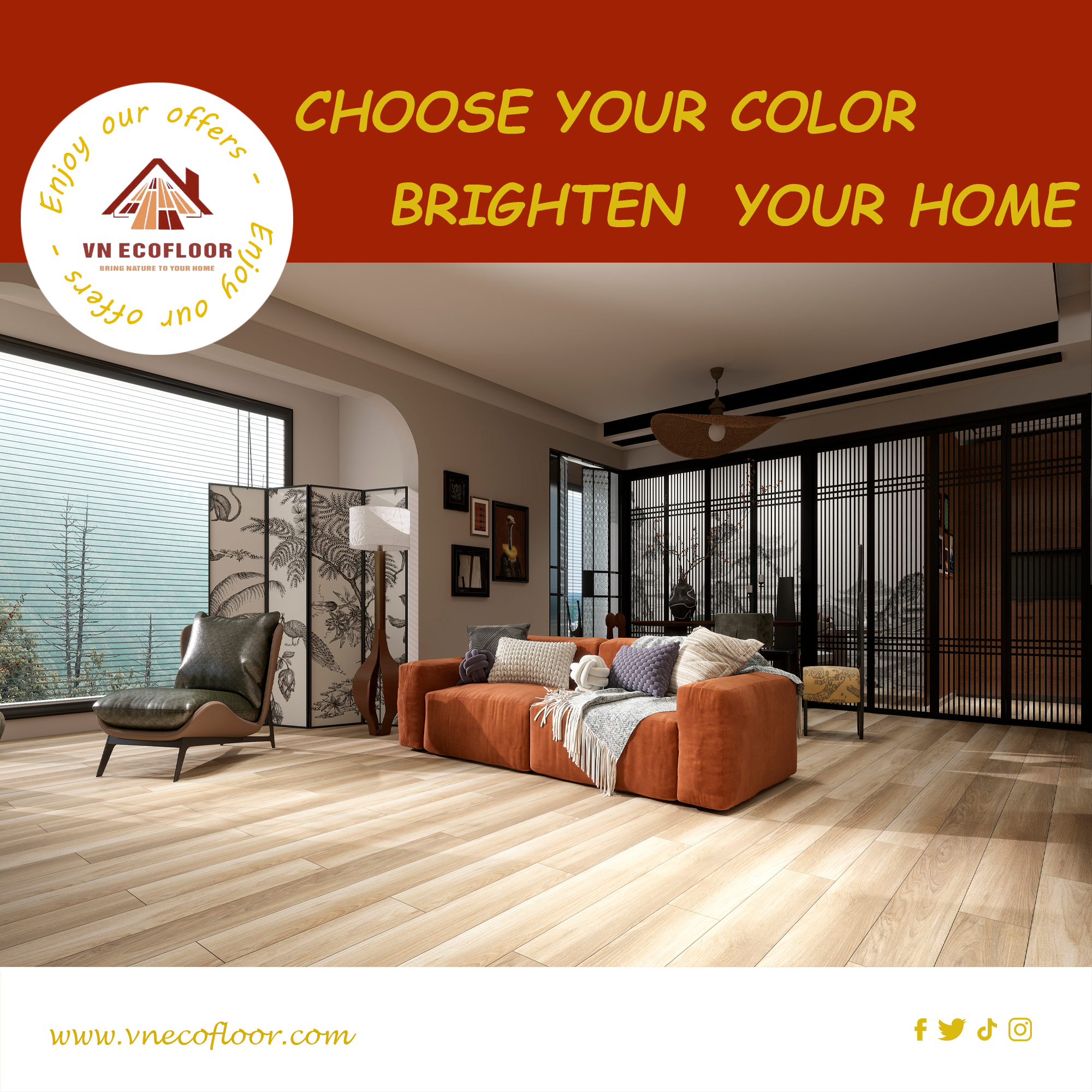 VN Ecofloor – Choose Your Perfect Color