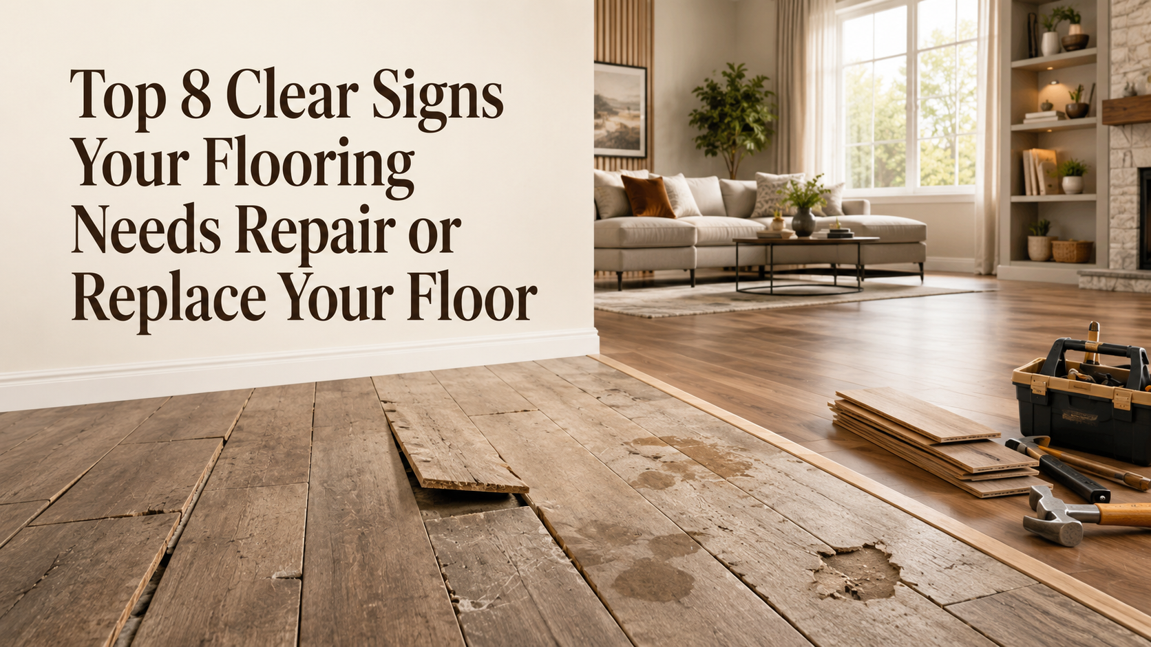 Top 8 Clear Signs Your Flooring Needs Repair or Replace Your Floor