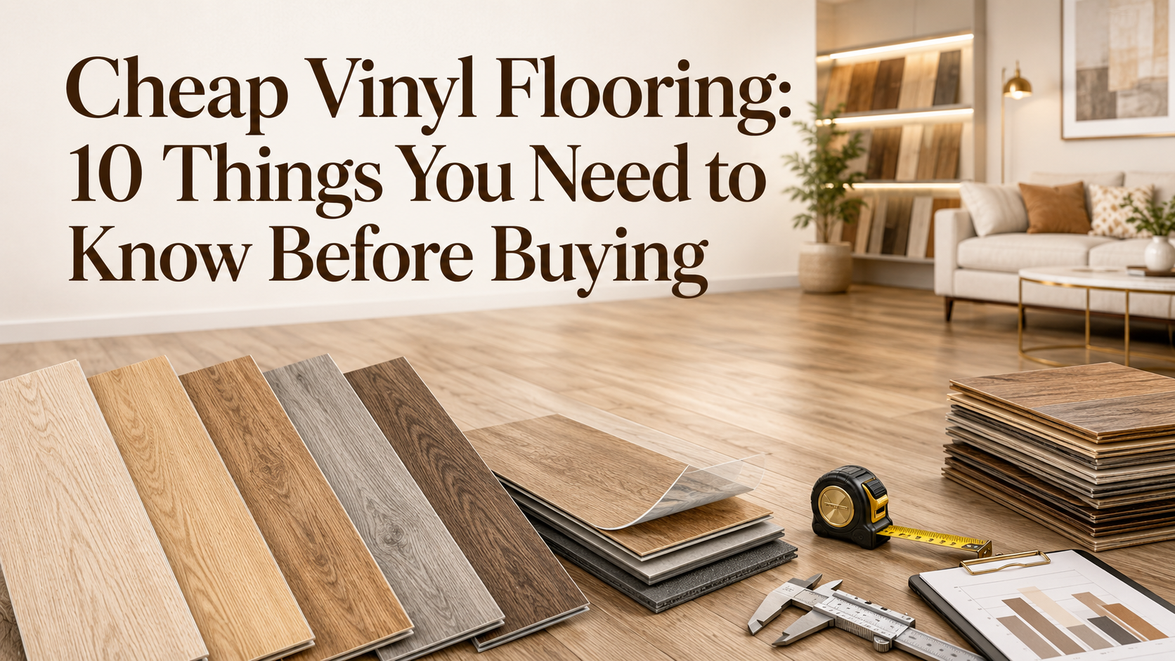 Cheap vinyl flooring: 10 Things You Need to Know Before Buying