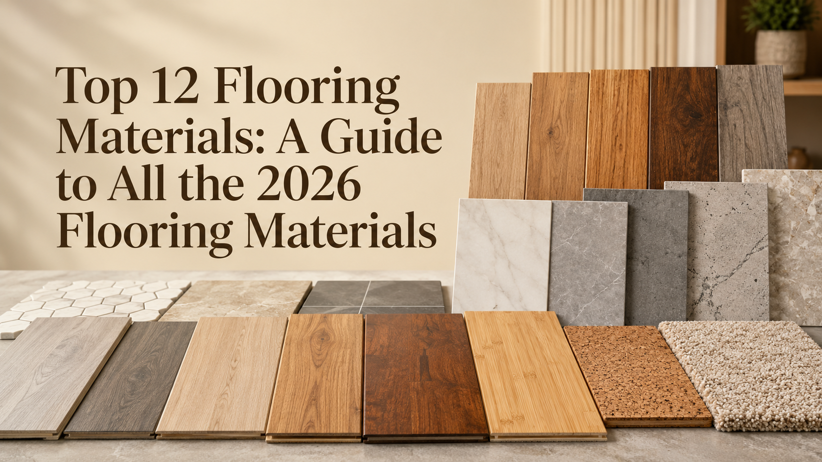 Top 12 Flooring Materials: A Guide to All the 2026 Flooring Materials