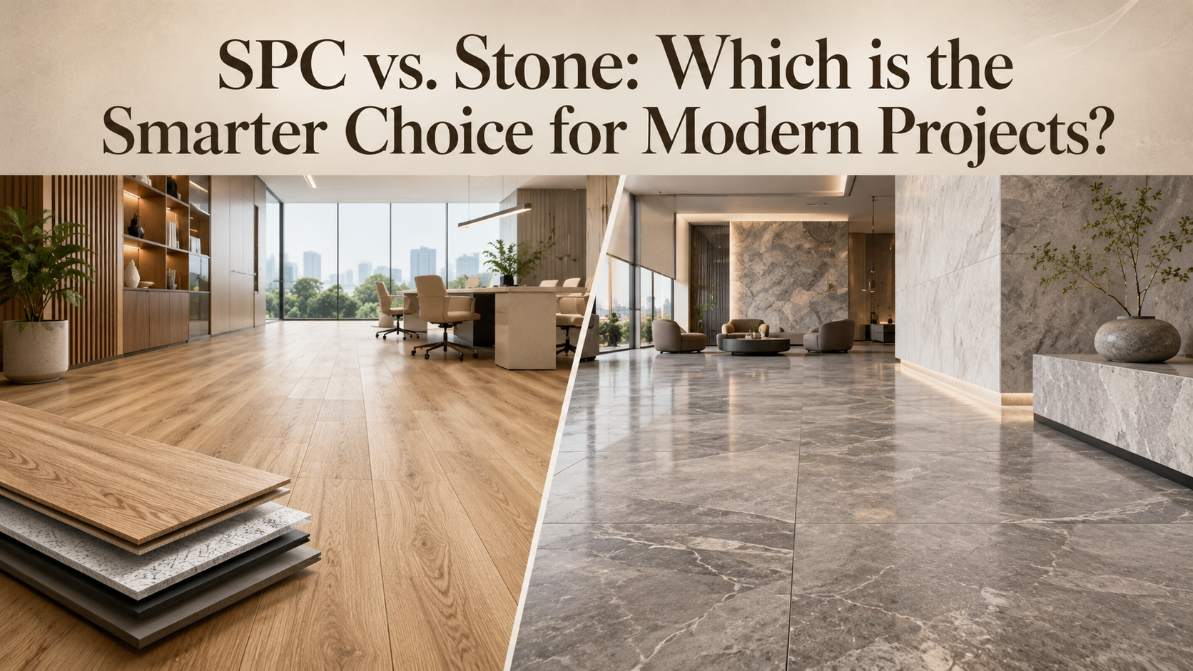 SPC vs. Stone: Which is the Smarter Choice for Modern Projects?